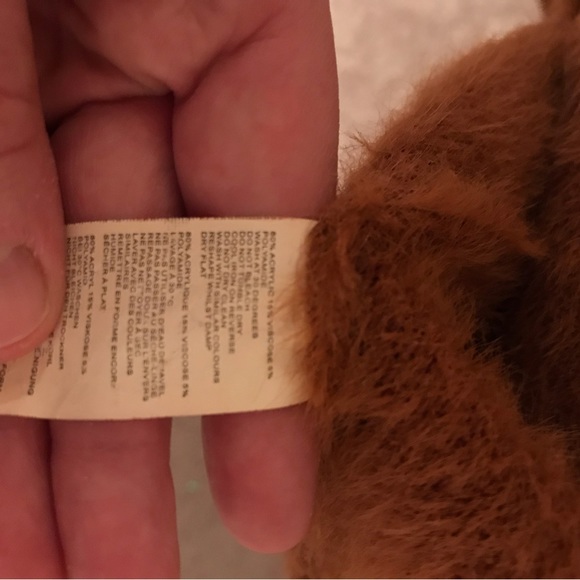 Camel coloured oversized fuzzy sweater from Boohoo. Size M/L. - Picture 4 of 4